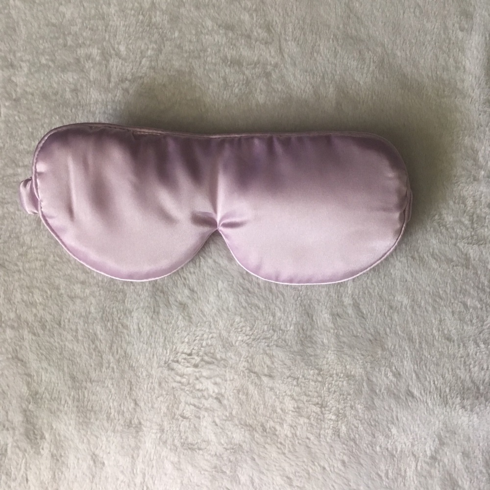 Lavender silk sleep mask